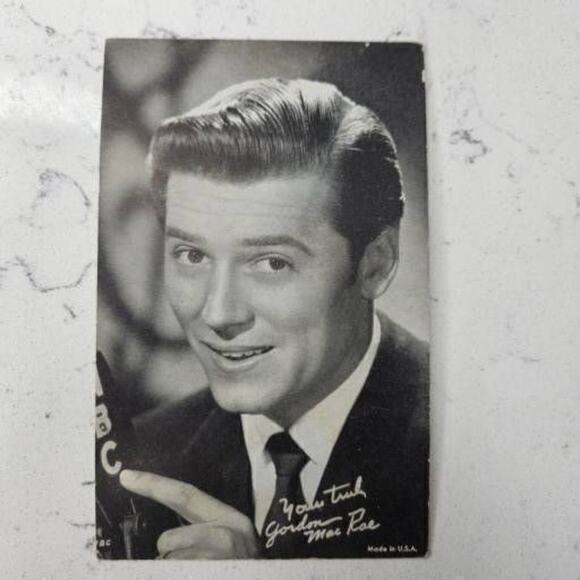Vintage Postcard Arcade Exhibit Card Set Gordon MacRae Arlene Francis Jerry Vale - Picture 3 of 8